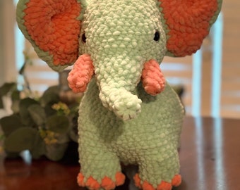 Elephant Crochet Plushie
