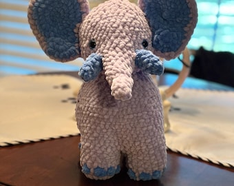 Elephant Crochet Plushie