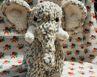 Elephant Crochet Plushie