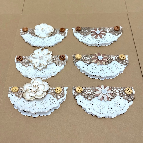 Blue Paper Doilies Etsy