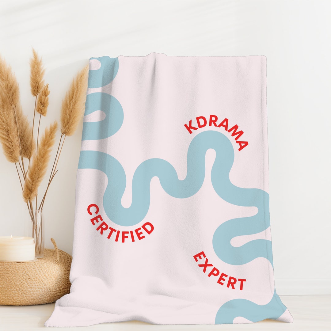 Kdrama Fan Throw Blanket Korean Drama Gift Korean House Etsy
