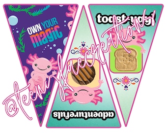 2024 Girl Scout Themed Cookie Banner (ABC Baker) - Printable PDF