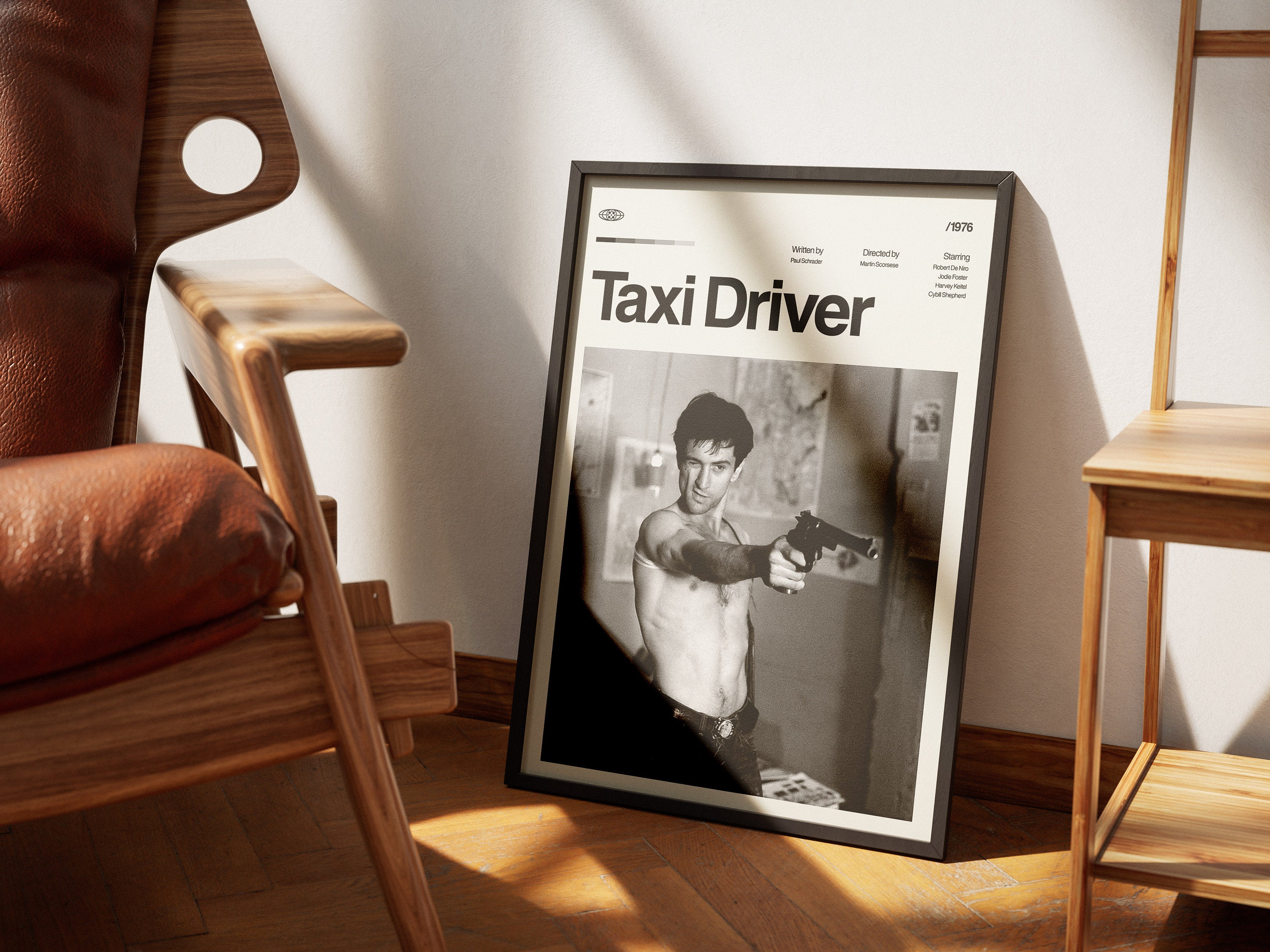 Taxi Driver Movie Poster, Taxi Driver Wall Decor, Taxi Driver Poster Print,  Vintage Retro Art Print 
