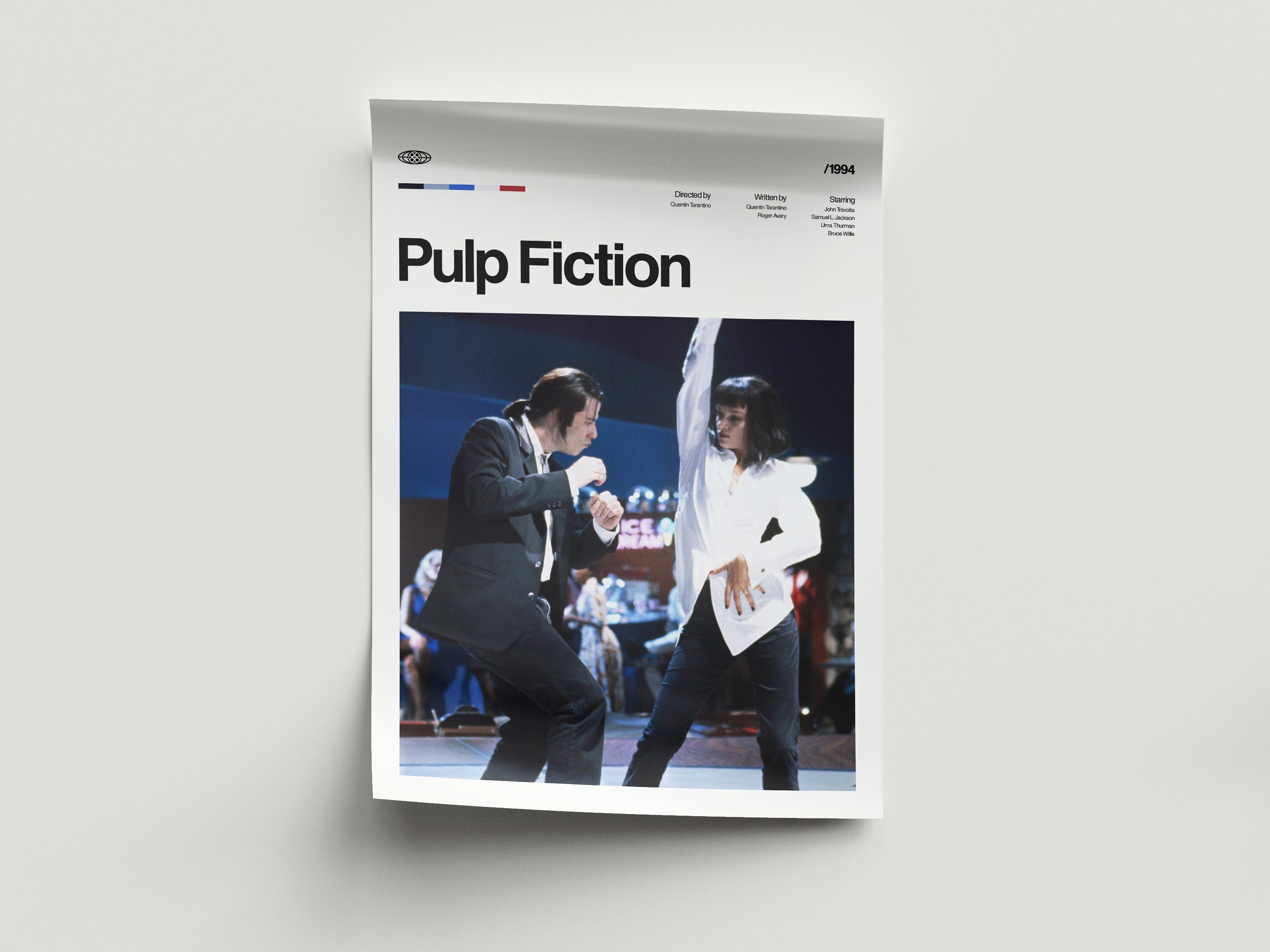Pulp Fiction Movie Poster, Pulp Fiction Wall Decor, Pulp Fiction Poster ...