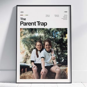 The Parent Trap Movie Poster, The Parent Trap Wall Decor, The Parent Trap Poster Print, Vintage Retro Art Print, Parent Trap download