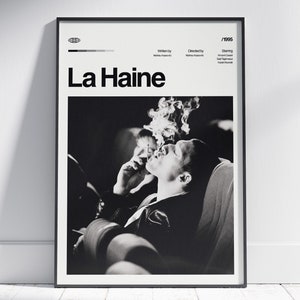 額縁付き】LA HAINE ラエーヌ A2ポスター