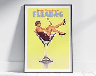 FLEABAG Poster, Series Poster, Minimalist Wall Art