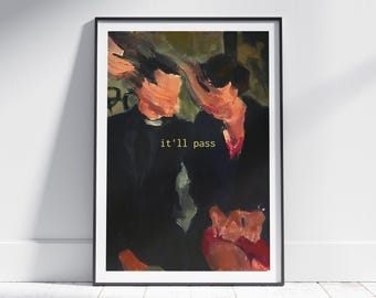 FLEABAG Poster, Series Poster, Minimalist Wall Art