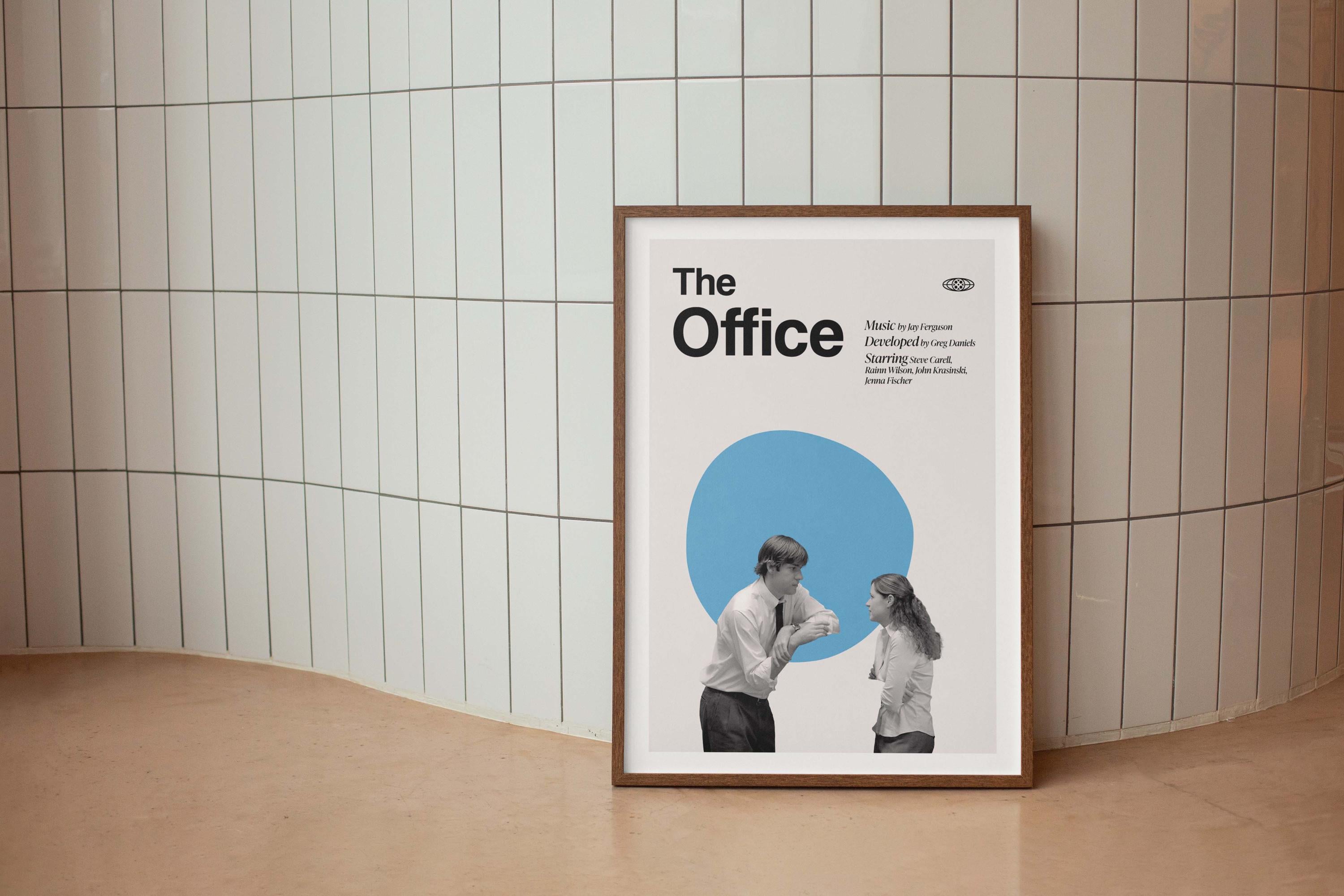 The Office Poster - the Office TV Show Collage, Digital