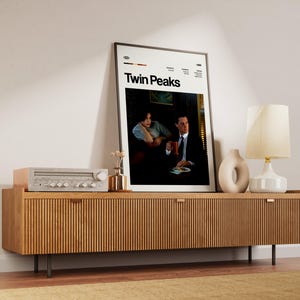 TWIN PEAKS Tv Series Poster, David Lynch Art, Digital Download image 7