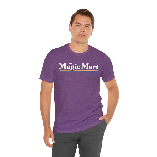 The Magic Mart Chuck Stop Charles Barkley Magic Johnson Capital One March Madness Unisex Softstyle T-Shirt