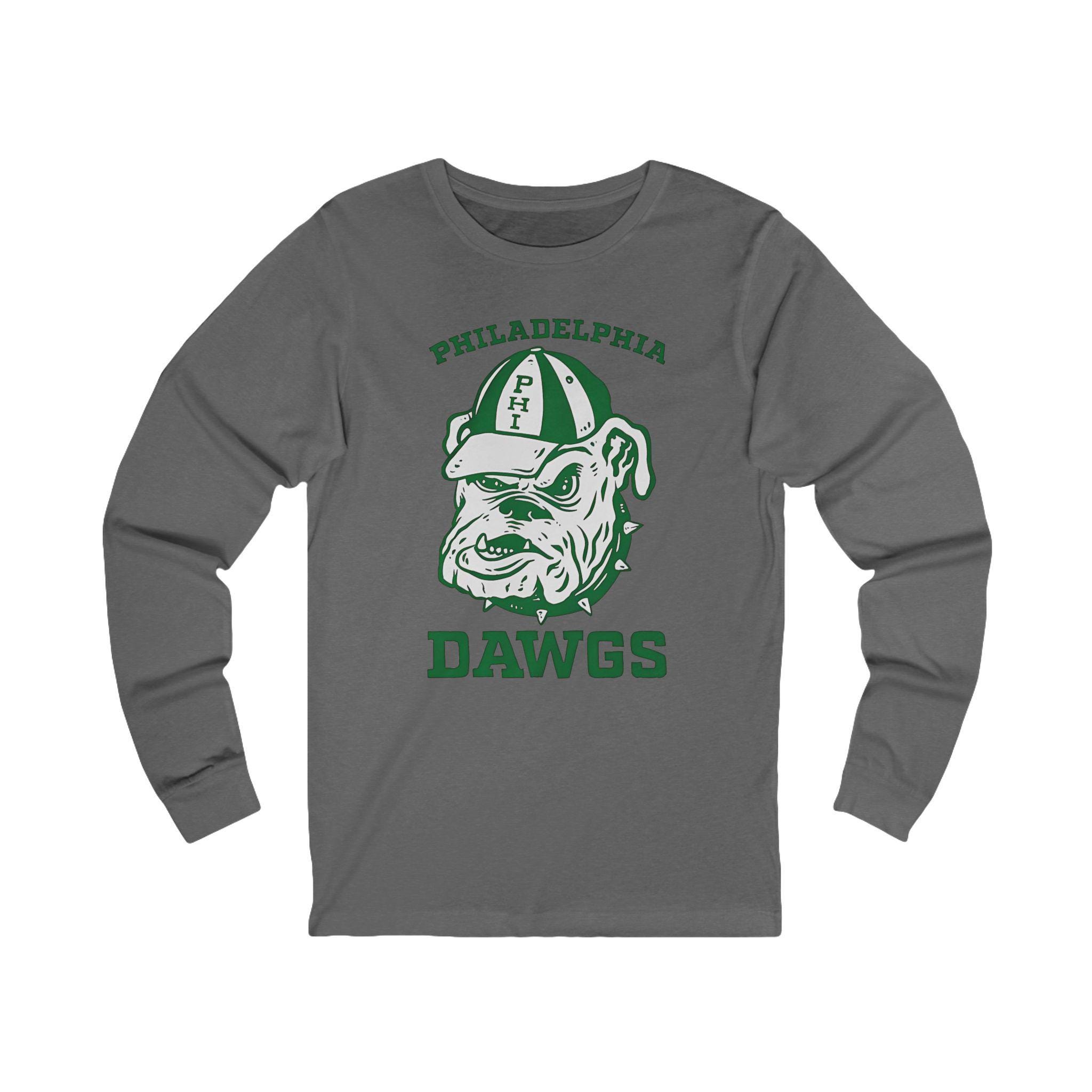 Philadelphia Eagles Georgia Bulldogs Philly Dawgs Football NFL Jalen Carter Nolan Smith Kelee Ringo Long Sleeve LS Tee
