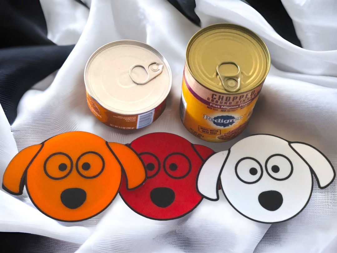 Dog Food Storage Lid. Dog Food Storage Cover for Cans Keep the Dog Food