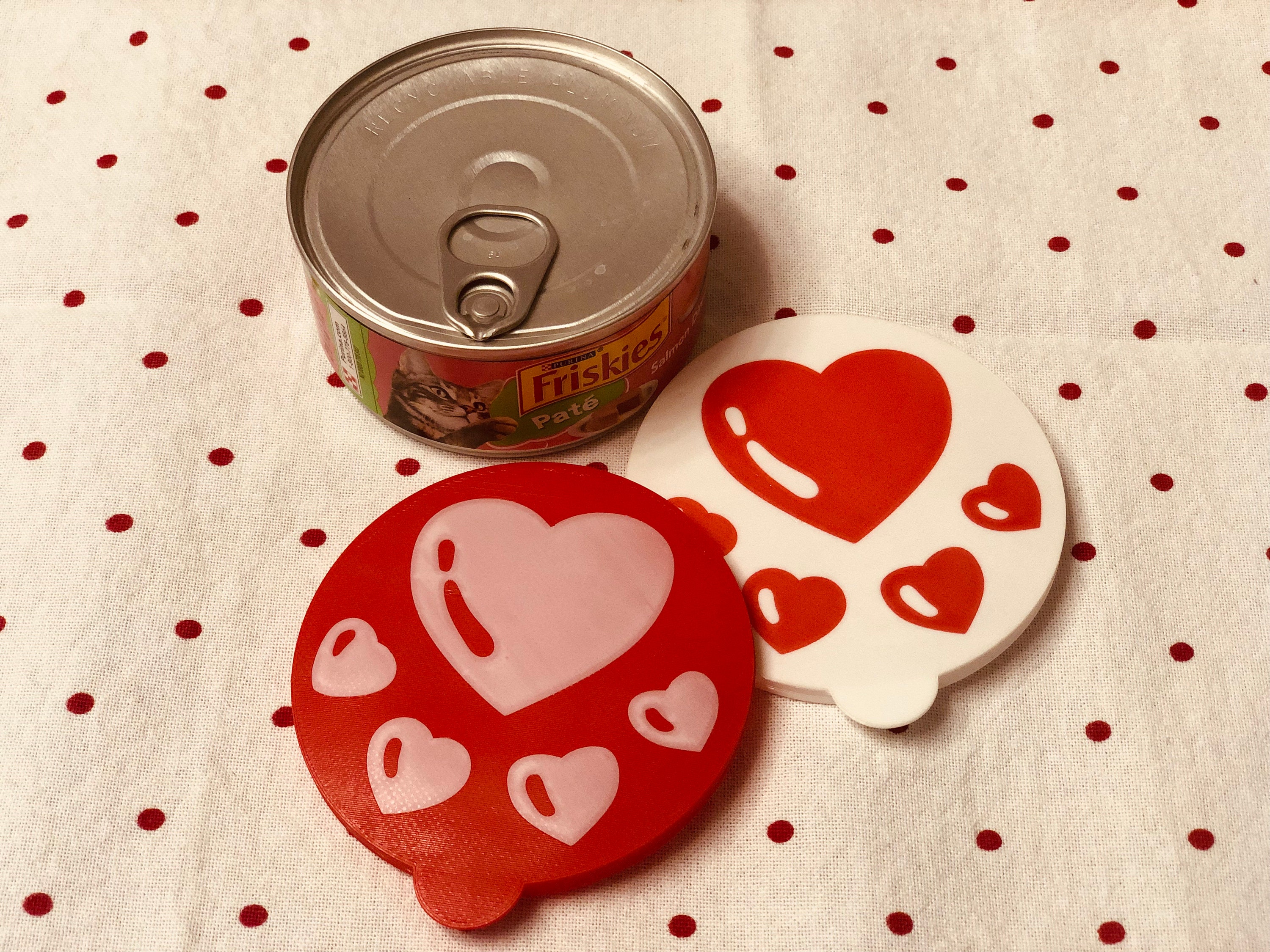 Cat Food Lids 5.5oz and 13.2oz Can Food Cover Pet Care Food Treats Food Storage