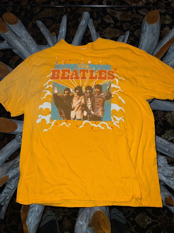 Vintage 90s Beatles T Shirt - Etsy
