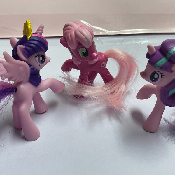 PICK YOUR OWN My Little Pony McDonald's Toy Generation 4 G4 friendship is magic Cheerilee Twilight Sparkle Starlight Glimmer
