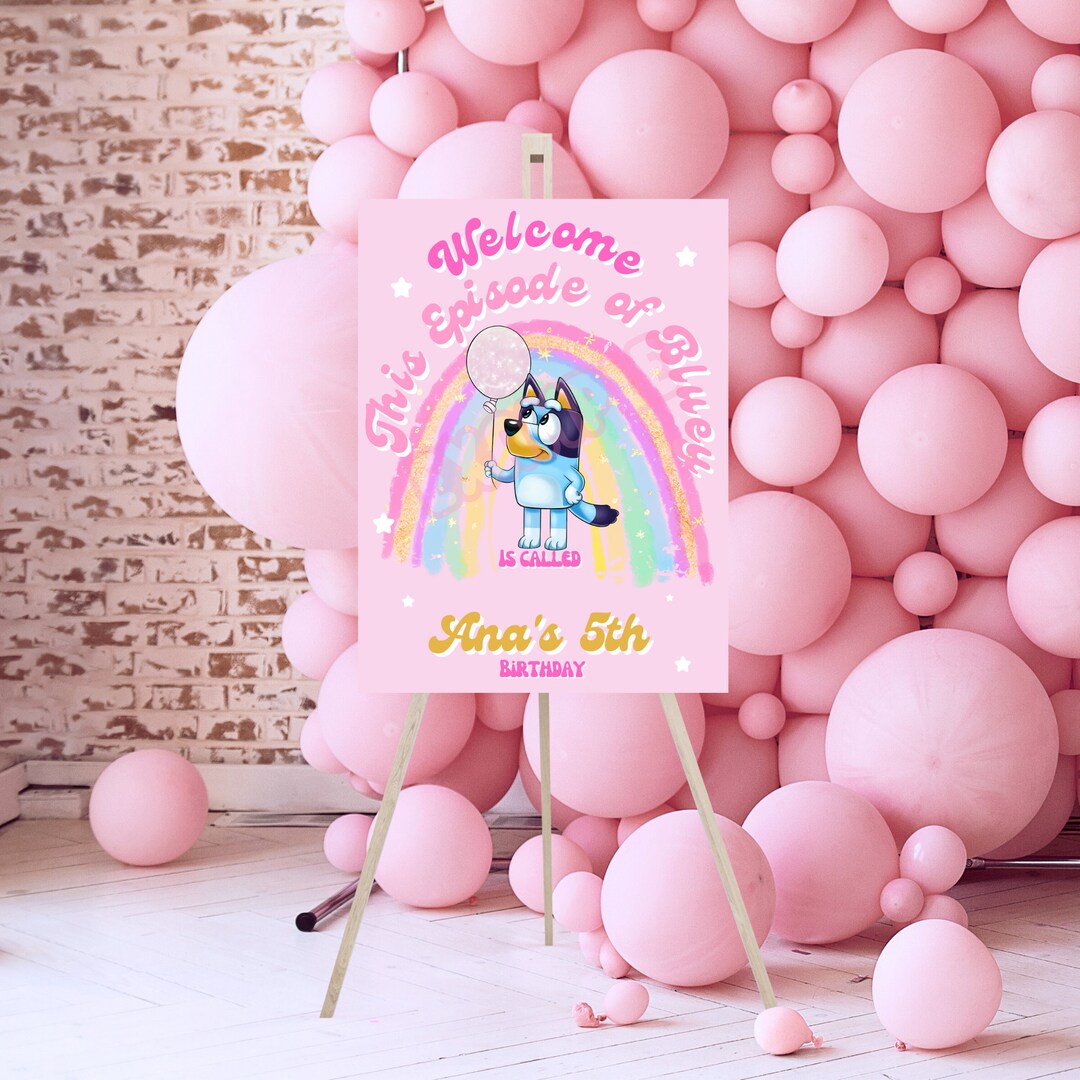 Bluey Bluey Welcome Sign Bluey Poster Printable Bluey Party Etsy Bluey Bluey Welcome Sign Bluey Poster Printable Bluey Party Etsy