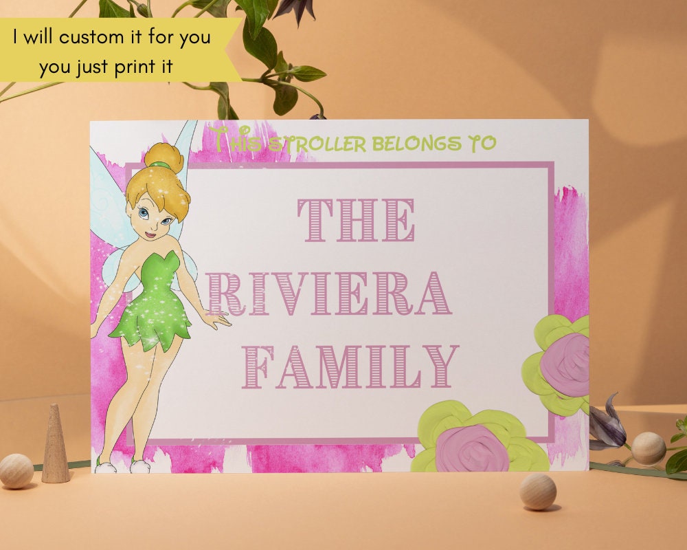 Tinkerbell Stroller - Etsy