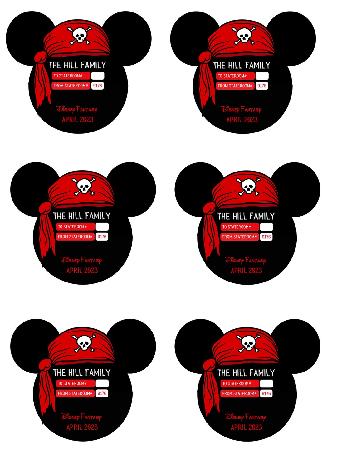 Fish Extender Tags Printablepixie Dust Tags Cruise Tag Fish Extender ...