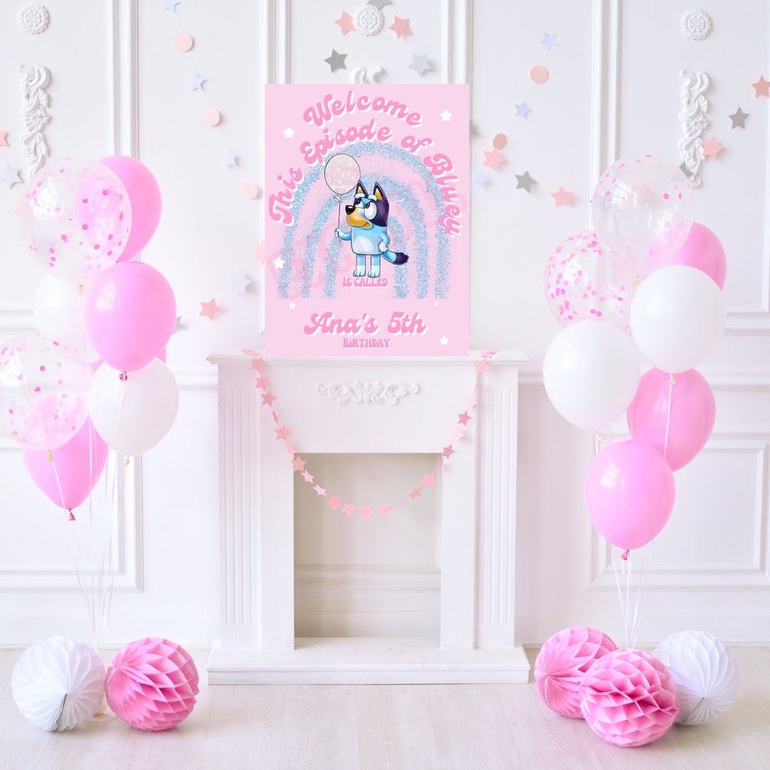Bluey Welcomesign Bluey Party Favors Bluey Welcome Sign Bluey Printable Bluey - Etsy Canada