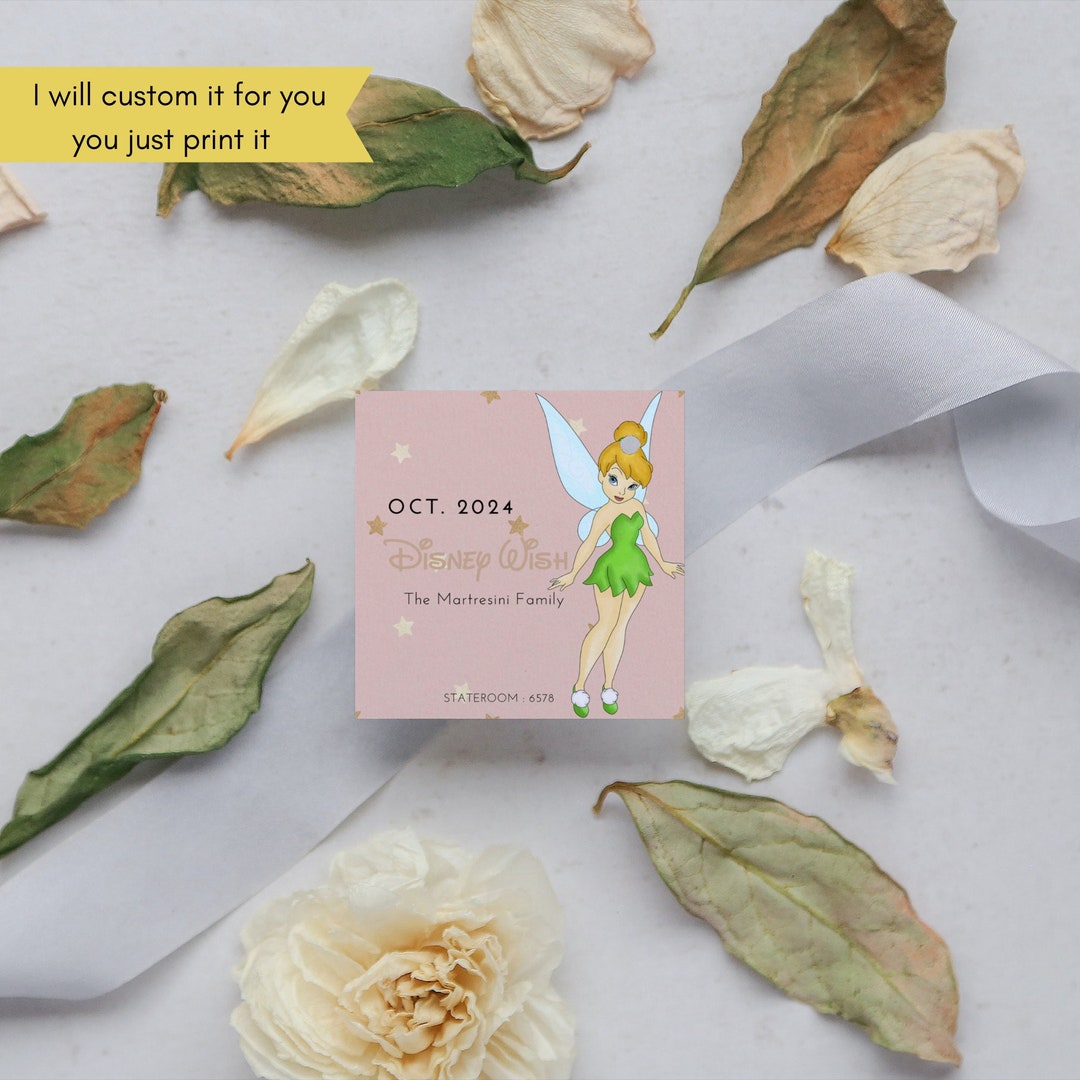 Pixie Dust Gift Tags Pixie Dusted Fish Extender Tags Cruise - Etsy