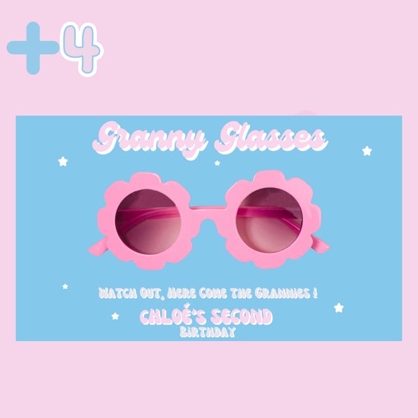 Bluey Granny Glasses - Etsy