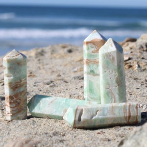 Caribbean Calcite Points | Caribbean Calcite Small Towers