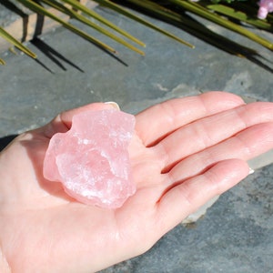 Large Raw Rose Quartz Stones | Rose Quartz Rough Natural Stones