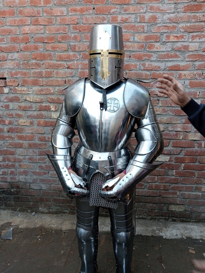 Medieval Full Body of Armor Suit SCA Wearable Knight Armour Etsy