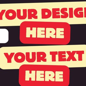 Custom Holographic Credit card stickers bild 2