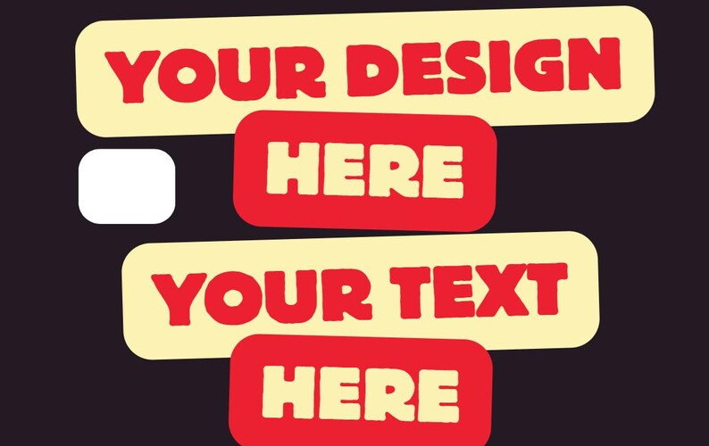 Custom Holographic Credit card stickers bild 2