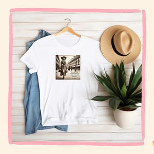 T-shirt Coco Chanel - Fashion Quote, Bella + Canvas