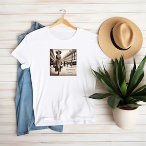 In order to be irreplaceable one must always be different - Coco Chanel: Women&#39;s Lifestyle shirt