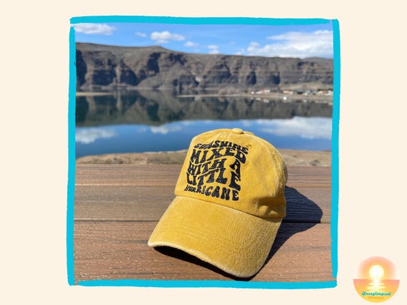 Sunshine Mixed With a Little Hurricane - women’s ball cap