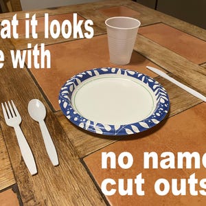 Custom Wooden Name Cut Out, Wedding Name Plate, Table Decor, Guest Name ...