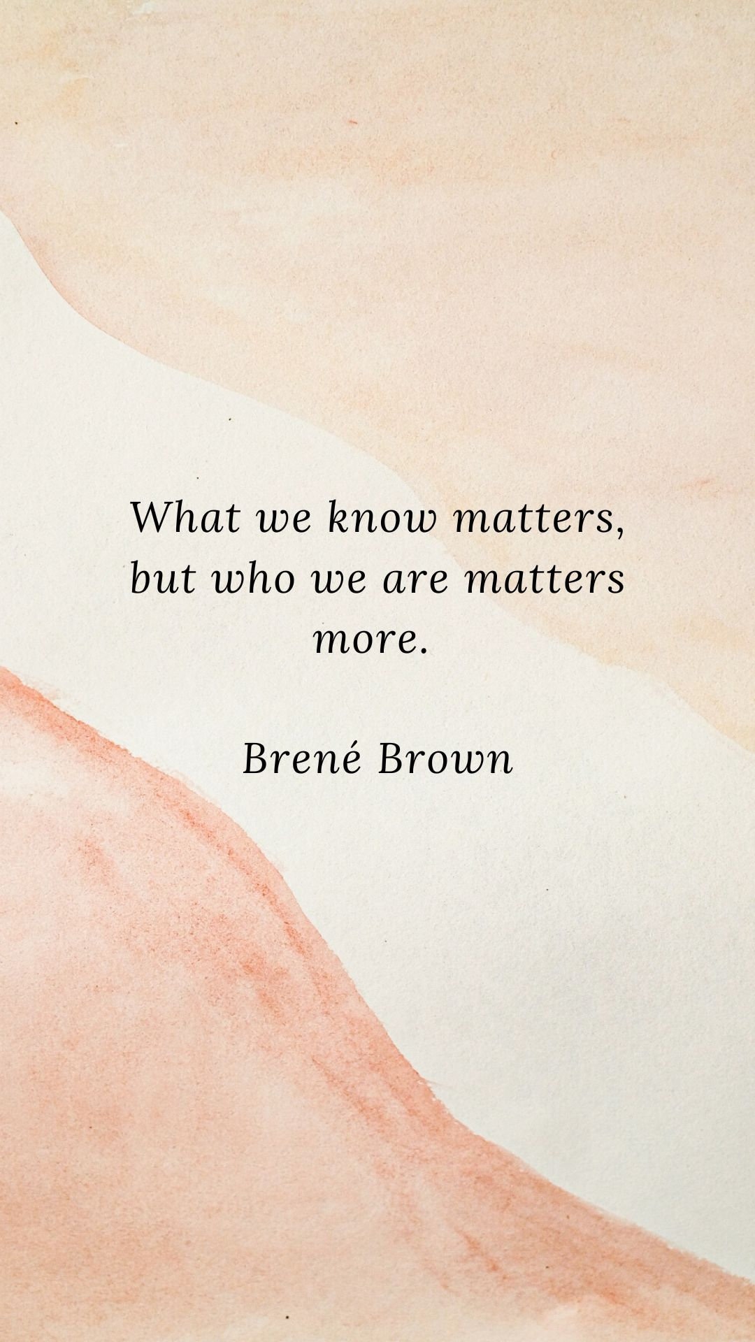 Brené Brown Quote Poster Watercolor Etsy