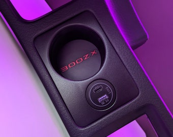 300ZX Cup Holder with USB C & A Charging