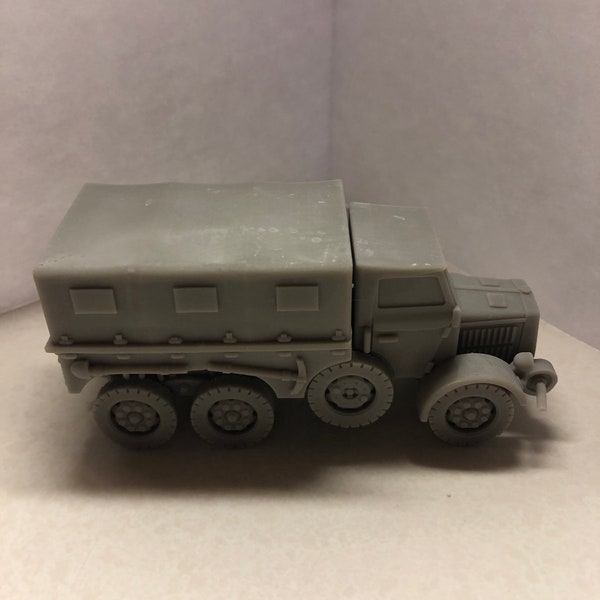 1:56  French truck, assembled resin 3D print
