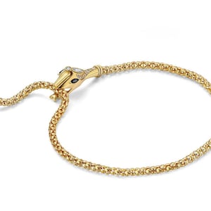 Serpent bracelet| diamond-cut Snake bracelet| CZ bracelet| Gold bracelet| Perfect Gift for Snake lovers| Unique jewelry