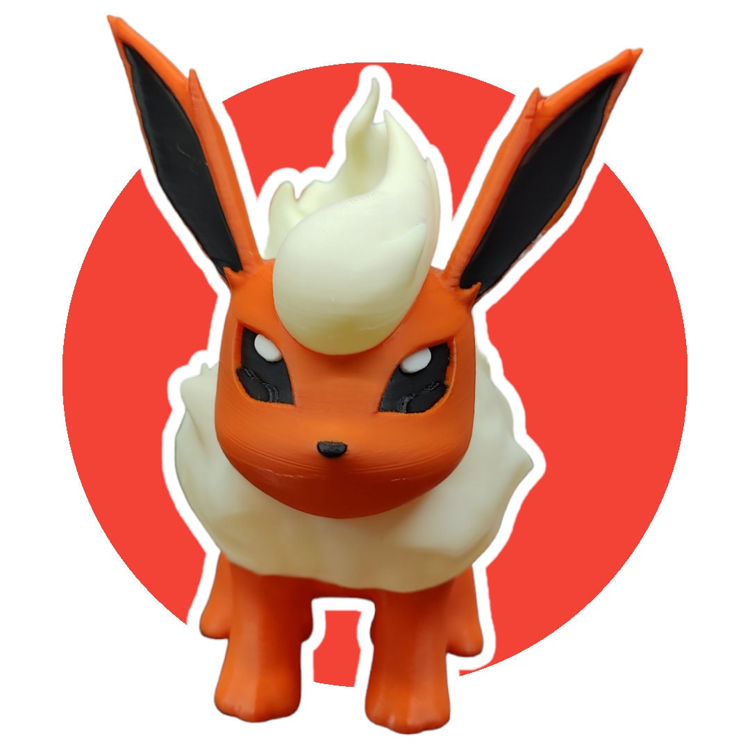 10Pcs/Set New Pokemon Toy Shiny Cute Eevee Evolution Flareon
