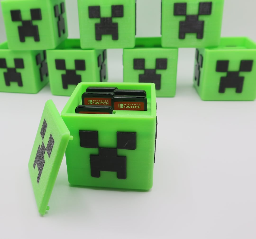 Nintendo Switch Game Holder 3d Printed in Full Color Etsy