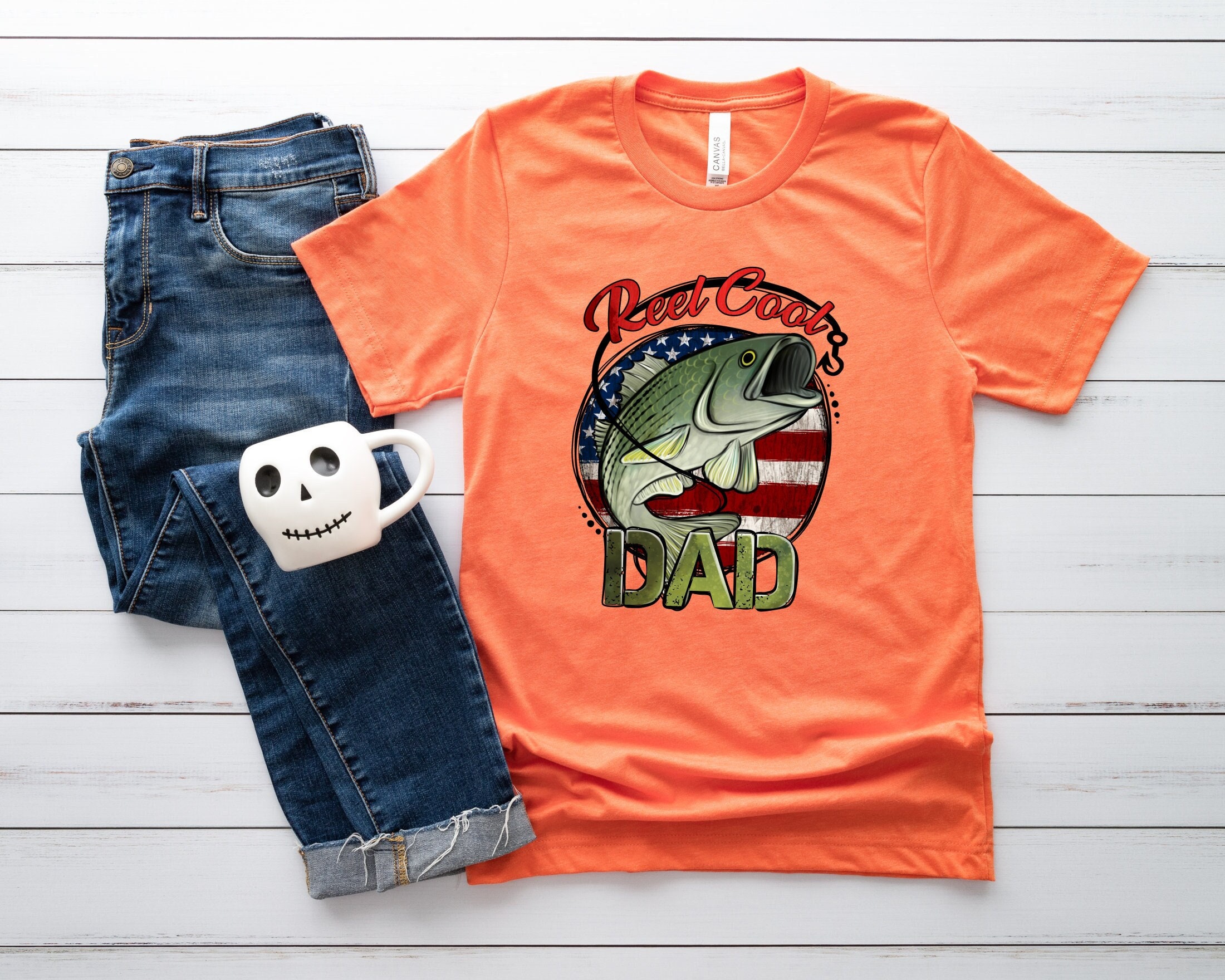 Reel Cool Dad Shirts, Father's Day Shirts, Father Son Shirt,daddy and
