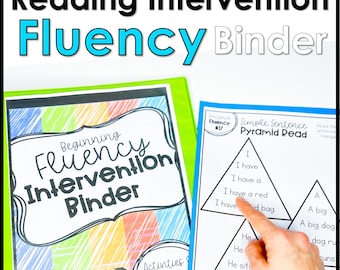 Reading Fluency Reading Activities, Beginning Reading Passages, Early Reading Homeschool Resources 1st Grade Reading, Learn to Read for kids