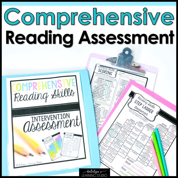 Reading Assessment for Reading Intervention and Homeschool Reading, First Grade or Second Grade Assessment, 1st Grade Reading Learn to Read