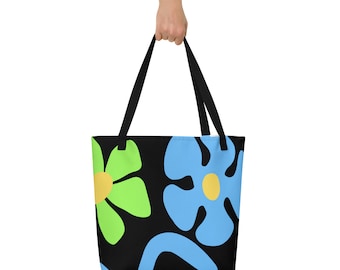 All-Over Print Large Tote Bag