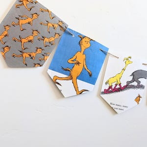 The Foot Book Page Girlande, Dr. Seuss Party Dekoration, Kinderzimmer Wimpelkette