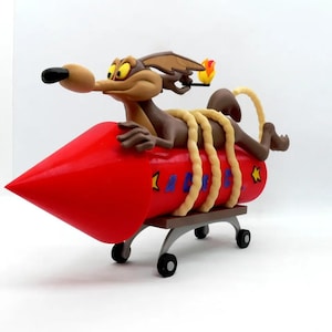Wile E. Coyote - File STL 3D multicolore - Figura di Wile E. Coyote - Stampante 3D
