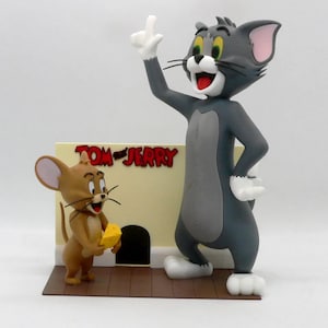 Tom And Jerry Multicolored 3D STL file - Tom And Jerry figure - 3D Printer