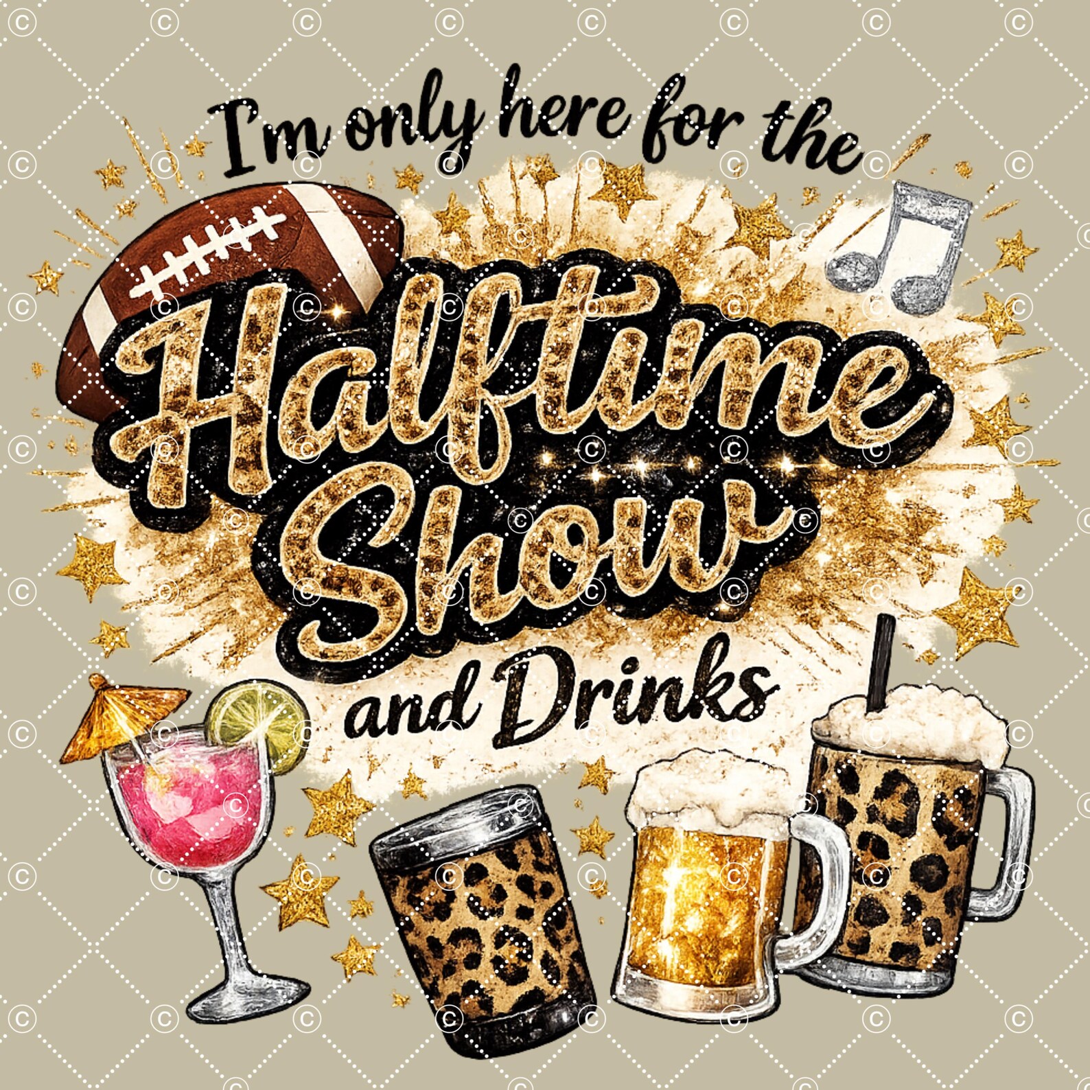 Super Bowl Png Graphic Design, I’m Just Here for the Halftime Show and ...