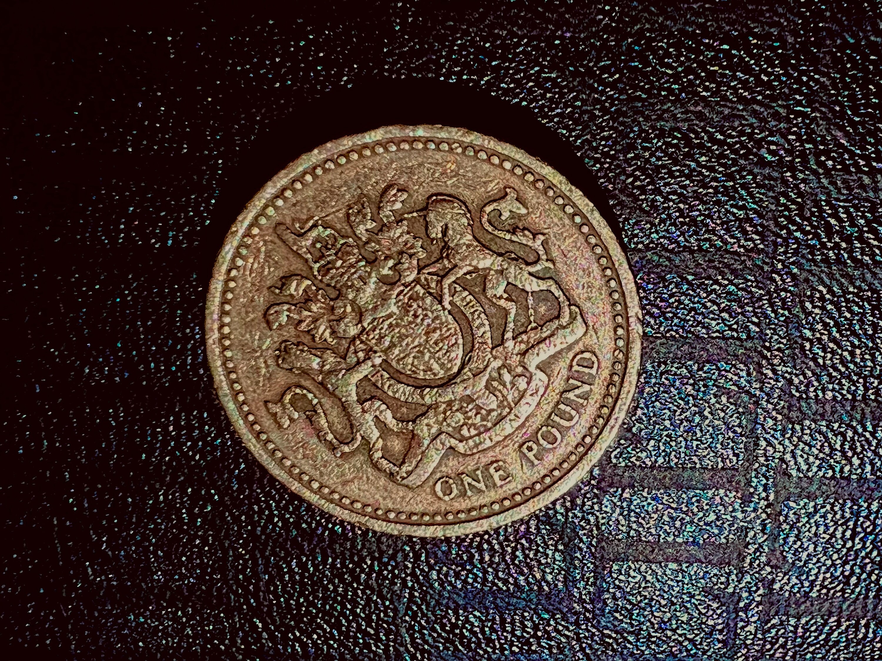 COIN One Pound 1983 Elizabeth II Decus Et Tutamen Etsy